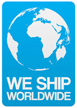 WE SHIP WORLDWIDE